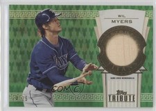 2014 Topps Tribute Titans Relics Green 4/25 Wil Myers #TTR-WM 9u7
