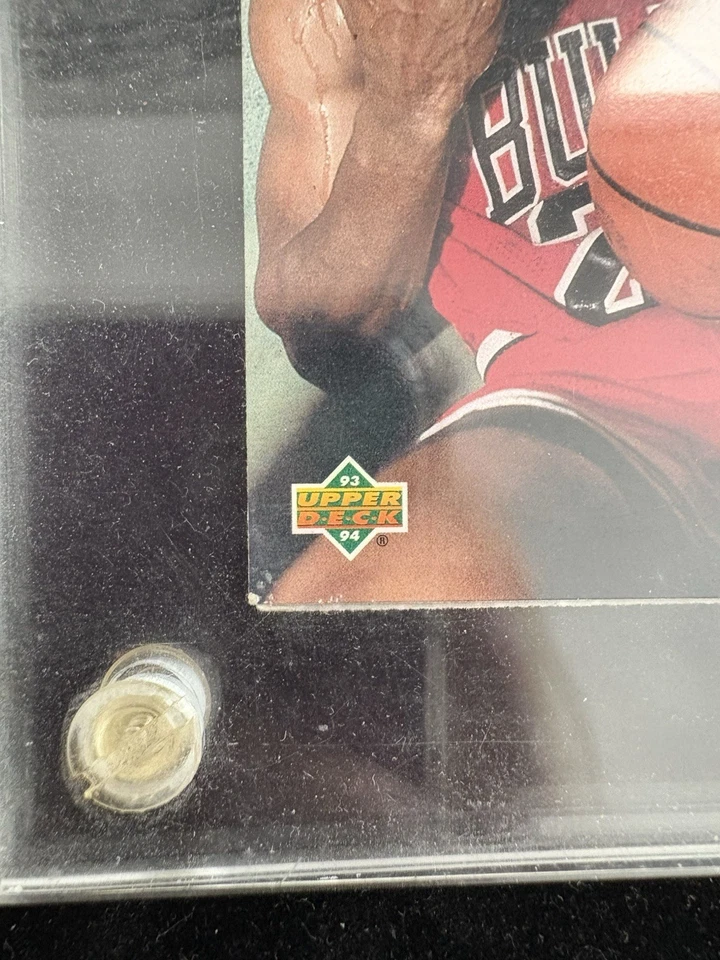 1993 NBA Finals Michael Jordan MVP & Season Leaders (Steals) Cards!! - Image 3 of 4