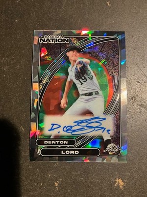 2026 Leaf Nation Baseball Denton Lord Auto #9/25 South Walton High School