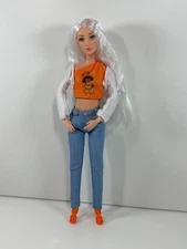 Defa Lucy Fashion Girl Platinum Hair Redressed Strawberry Shortcake Glam Squad