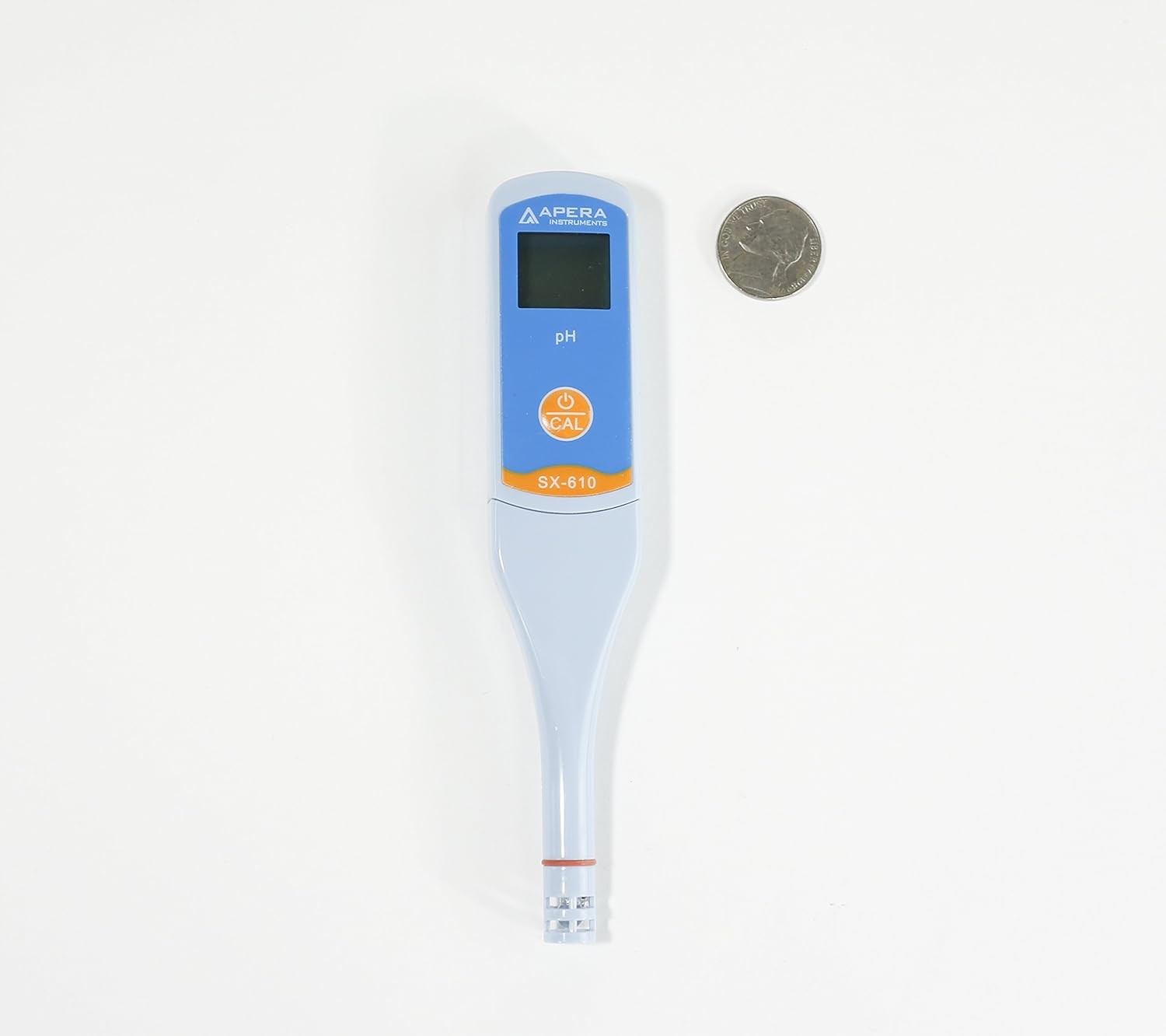 Apera Instruments, LLC-AI221 SX610 Waterproof pH Pen Tester, ±0.1 Blue 