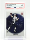 TOM BRADY 2002 TOPPS  PRISTINE FOOTBALL PATRIOTS PSA 9 Q0004