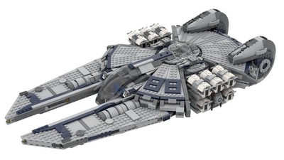 MOC-Baustein-Sets   YT-985 Transportschiff   Bausatz mit 2335 Teilen Moc-84194