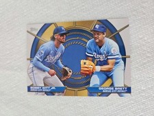 2025 TOPPS BASEBALL SERIES 2 - Bobby Witt Jr & George Brett DD-1 - Dynamic Duos