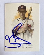 INDIANS- GRADY SIZEMORE AUTOGRAPH 2006 TOPPS ALLEN & GINTER #160 TRADING CARD