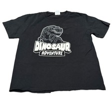 Port Company Kids Short Sleeve Dinosaur Adventure T-shirt Youth Medium