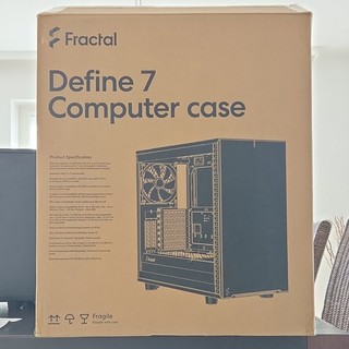 Fractal Design Define 7 Dark Tempered Glass Black
