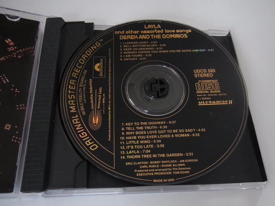 Derek and the Dominos / Layla MFSL CD ( 24 Karat Gold ) USA - Bild 3 von 4