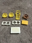 Vintage Fisher Price Little People Furniture Lot 8 Pieces