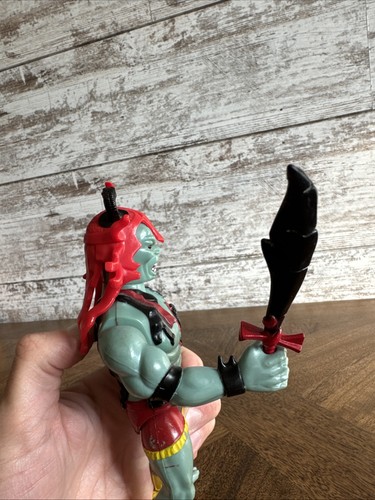 Thundercats 1985 MUMM-RA vintage LJN Figure With Helmet And Sword - Picture 3 of 7