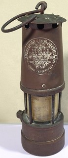 Vintage Protector Lamp & Lighting Co. Eccles Type SL Miners Safety Lamp