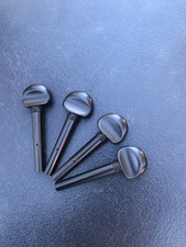 4PCS High-quality Ebony Violin Pegs 4/4