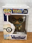 Dr. Emmet Brown Funko Pop Movies #236 Back to the Future Loot Crate Exclusive