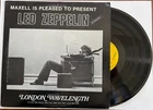 led zeppelin 2lp maxell is pleased to present....     vg/m-