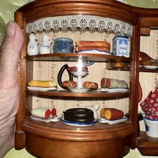 Reutter Metzgerei Germany Miniatures Shadow Box Butcher Shop 