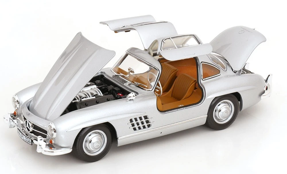 Mercedes Benz SL300 W198 Gulwing 1/18 Scale Norev Diecast Model Car Item 183857