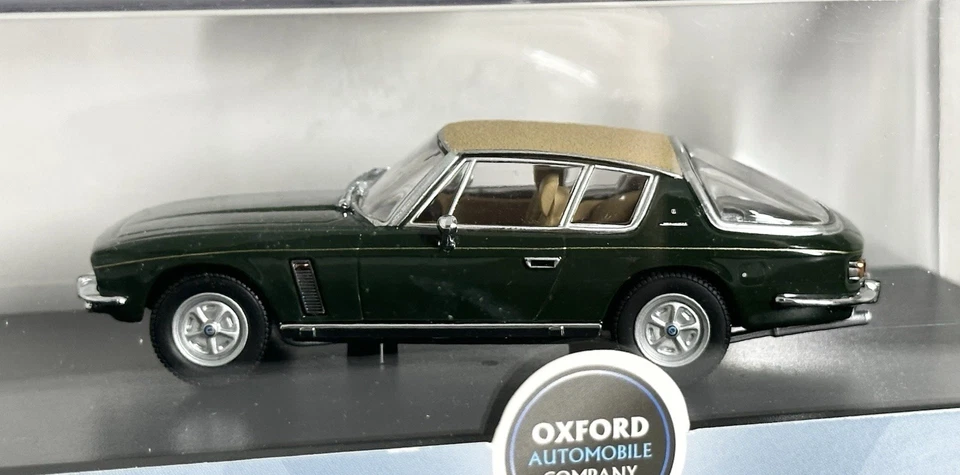 Oxford 1:43 - Jensen Interceptor MkIII (Oakland Green) - JI008 RARE - Image 2 of 4