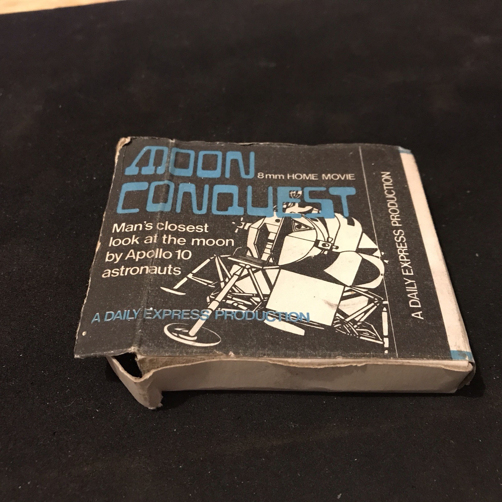 Moon Conquest 8mm home movie a Daily Express production in original box