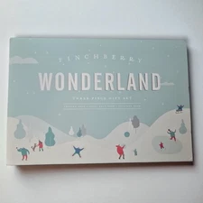 NEW! Finchberry Wonderland 3 Pc. Gift Set Includes Soap, Bath Soak & Holder