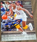 Shaquille O'Neal Hand Signed 2014-15 Upper Deck March Madness LSU Auto SHAQ JSA