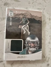 2024 Panini Donruss Elite - Influential Jerseys Jalen Hurts #IJS-JHU /500 (MEM)
