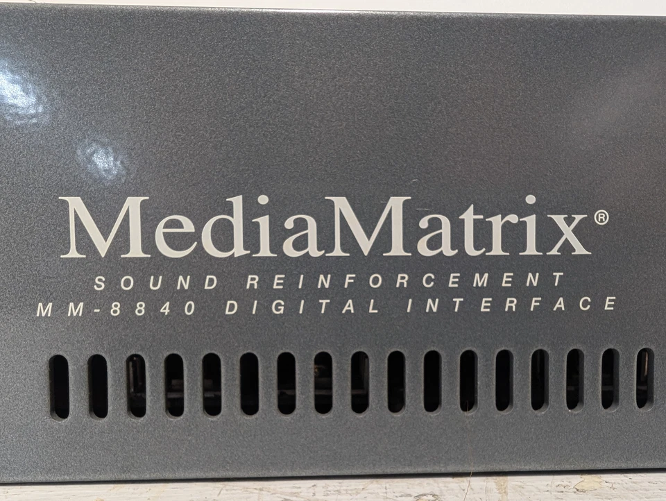 Peavey Media Matrix MM-8840 Architectural Acoustics Digital Interface Module - Image 3 of 4