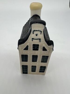 Blue Delft KLM Porcelain House #13 with seal but empty Bols Amsterdam