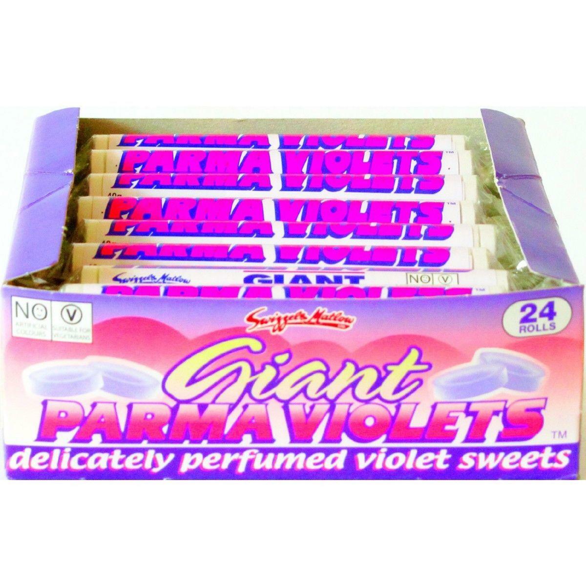 24 Gigante Parma Violetas Dulces Retro