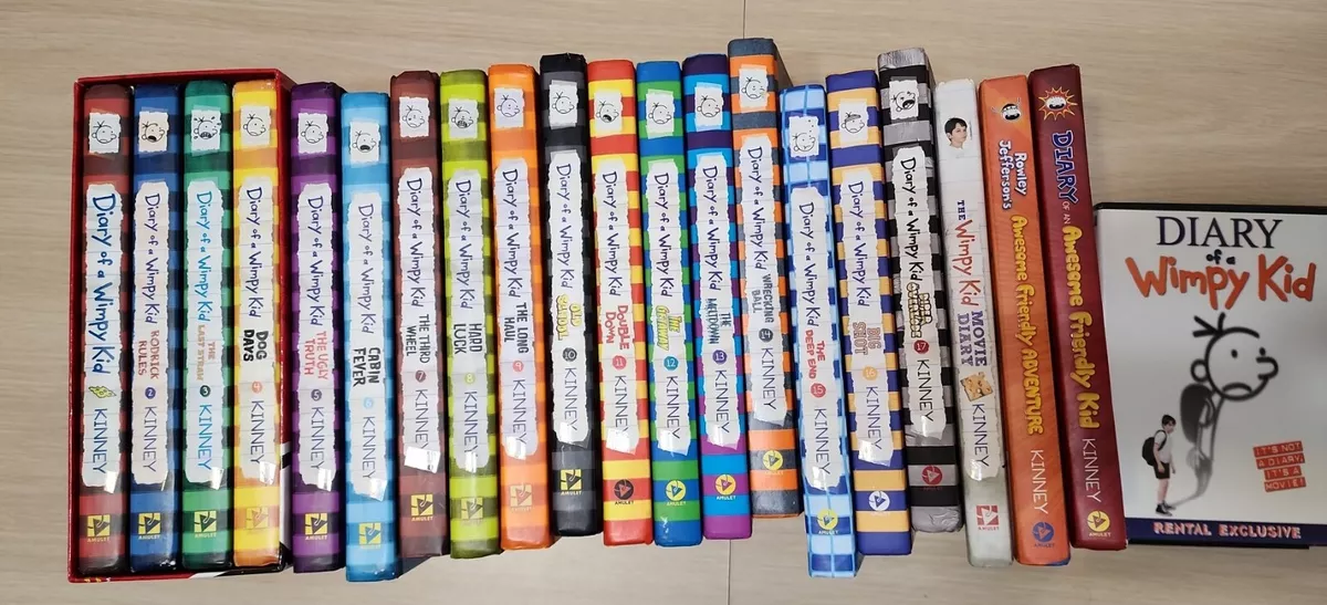 Diary of a Wimpy Kid The Ultimate Complete 17 Books Set Collection Jeff  Kinney