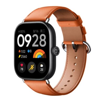 Xiaomi Original Leather Strap For Band 8Pro /Redmi Watch4 Smart Watch Bracelet