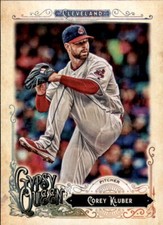 2017 Topps Gypsy Queen #214 Corey Kluber - Cleveland Indians MLB Baseball Card