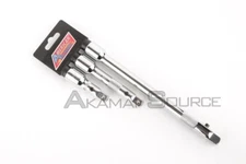 1/2" Drive 3pc Locking Extension Bar Set 3" 5" 10" Sockets Automotive Hand Tools