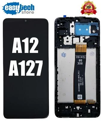 SAMSUNG A12 SM-A127 F/ FN Display LCD Touch Schermo FRAME Pari Originale