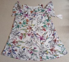 Studio One New York Womens Size 22W Multi-Color Floral Polyester Blend Dress 23