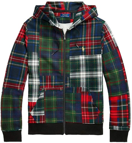 New Zealand Rugby Jacket L Blue/Red Embroidered Logo Full Zip Long