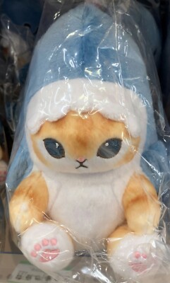 Mofusand Stuffed Toy Shark Beige Cat Character Plush Doll New Japan