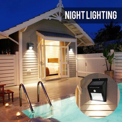 Trade Shop - 2 X Faro Solare Da Esterno Faretto Fotovoltaico Sensore - Foto 7