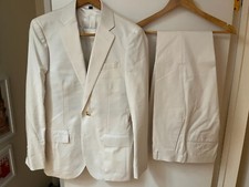 J.Crew Ludlow White Suit - Jacket 36S, pants 29x32. Worn Once