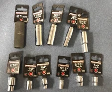Powerbuilt Socket Bundle - 11Pcs See below