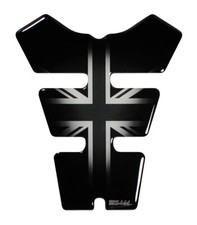 Tankpad 3D Gel Motorrad Aufkleber Union Jack England Flagge Lackschutz : Form 35