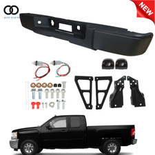 For Chevy Silverado Gmc Sierra 1500 2007 2008-2012 13 Rear Step Bumper Assembly