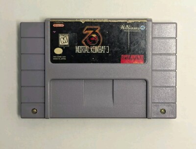 Mortal Kombat 3 (Super Nintendo Entertainment System, 1995) *Read/See Photos*