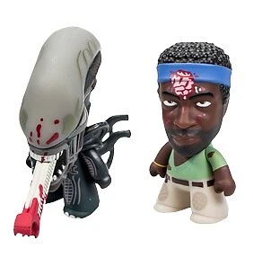 Alien Brain Spatter Parker & Bloodied Xenomorph 3" Figure 2-Pack OEX [0] |  eBay