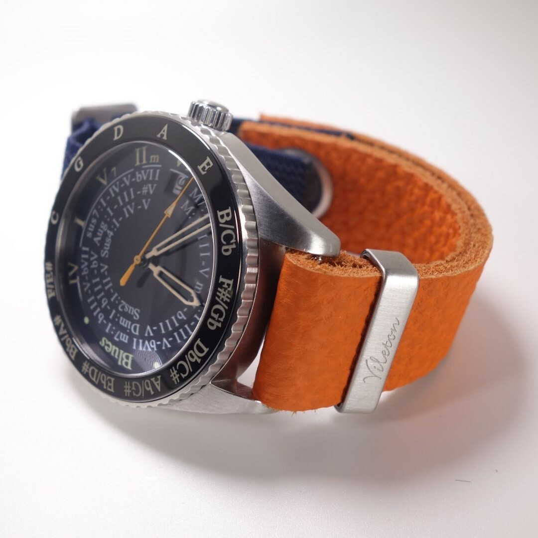 Montre De Musicien VILETON - Cadran Solfège, Verre Saphir, étanche 100m - Neuf Avec étiquettes