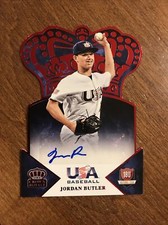 Jordan Butler 2015 Crown Royal Red Die Cut Auto #30 USA Florida Gators 39/50