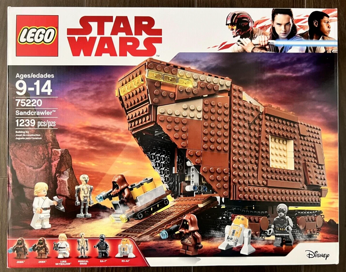 ingeniørarbejde Utallige Bliv oppe Lego star wars sandcrawler 75220 Rare Brand New Factory Sealed Box Retired  Set | eBay