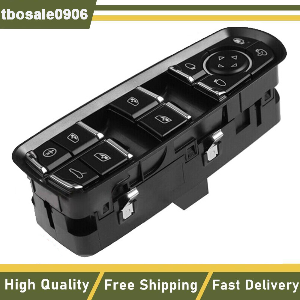 2019-21 Porsche Cayenne 2.9L V6 Turbo Front Left Power Window Switch