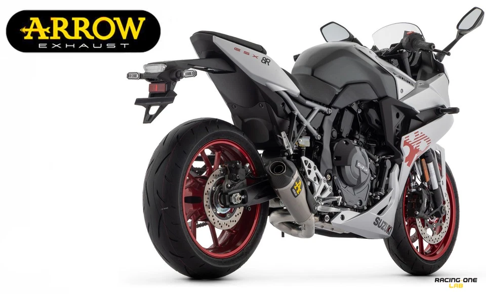 SCARICO COMPLETO ARROW CON CAT. EURO5 E TERMINALE TITAN SUZUKI GSX-8S / 8R 23-24 - Immagine 3 di 4