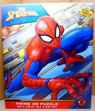 Prime 3D Ltd.~Marvel Spiderman puzzle 500 pezzi 24" x 18" sigillato NUOVO!!