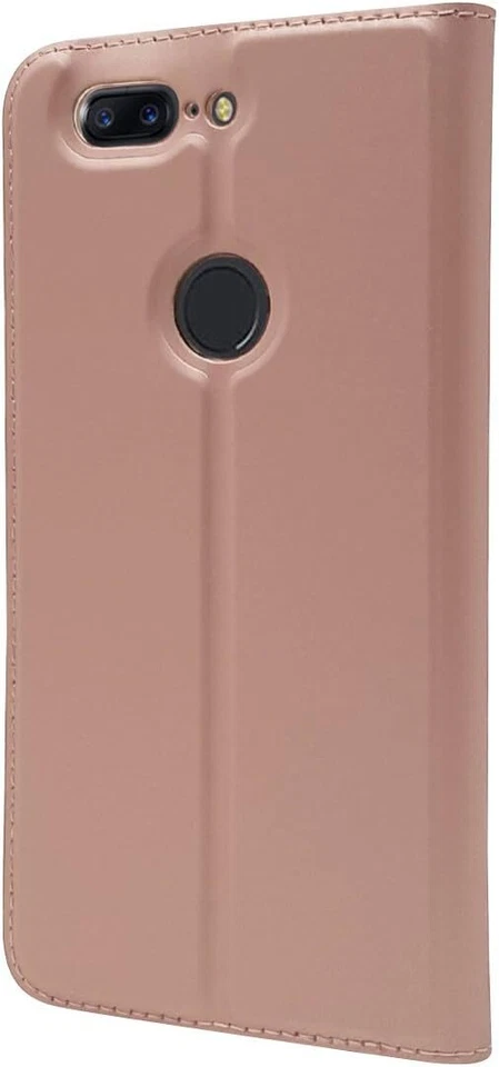 Cover custodia per OnePlus 5T Custodia liscio PU Pelle Antiurto Flip Libro TPU - Immagine 4 di 4